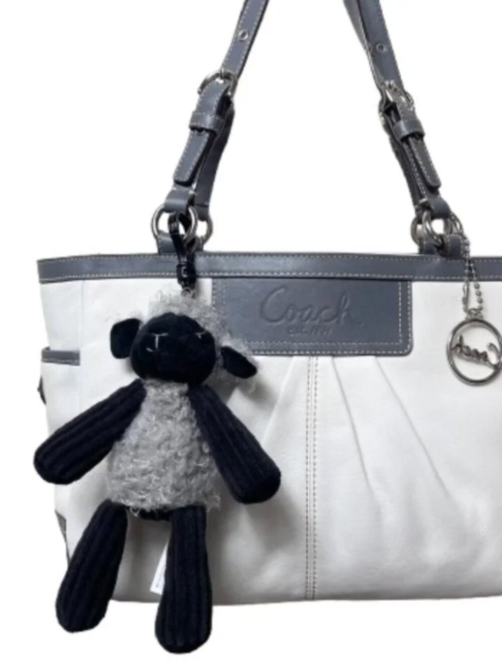 New Scentsy XL Buddy Lulu the Lamb Plush Var Key Keychain Charm Pendant 9,5"
